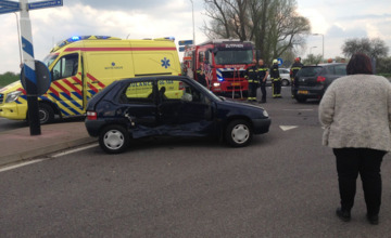 Video | 97-jarige vrouw gewond na aanrijding op N348