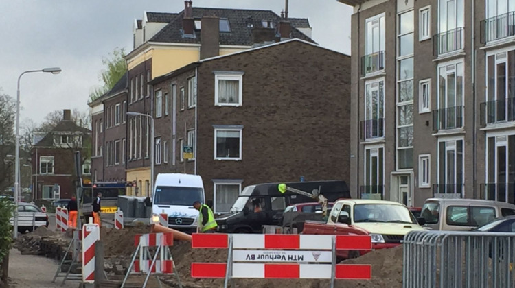 Werkzaamheden IJsselkade, nu echt, van start