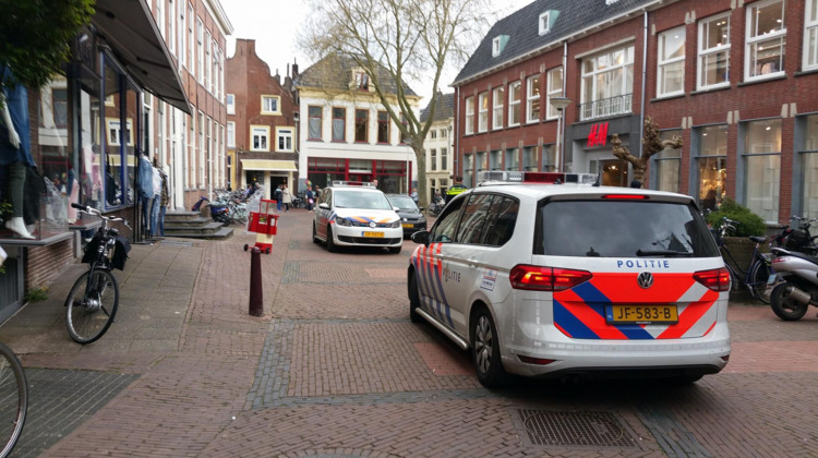 Politie pakt onrustschoppers op Schupstoel