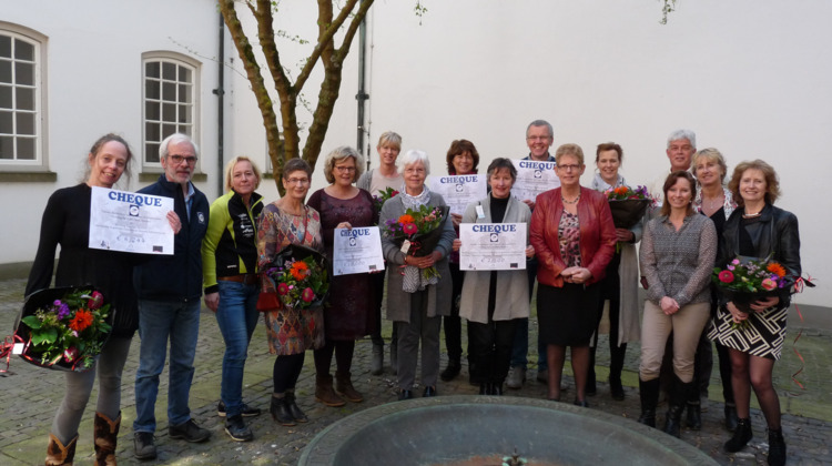 6 goede doelen ontvangen van samen 50.000 euro 