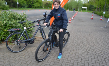 45 kilometer per uur op een elektrische fiets 
