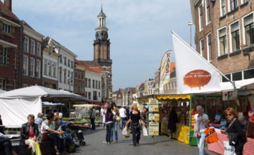 Weekmarkt Zutphen beperkt door Koningsdag