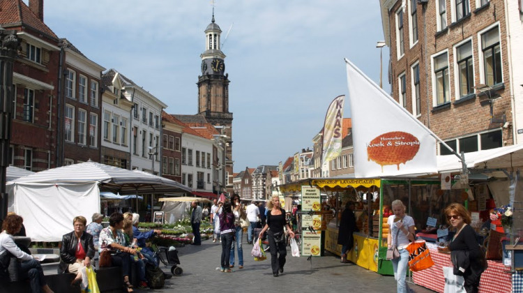 Weekmarkt Zutphen beperkt door Koningsdag