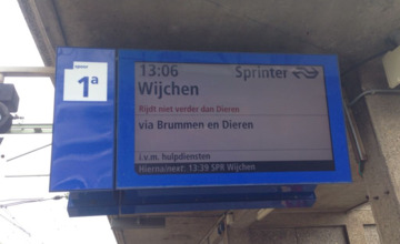 Treinverkeer van en naar Arnhem lag uren plat door gijzelingsactie