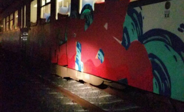 Graffiti-spuiters opgepakt na onderkladden trein