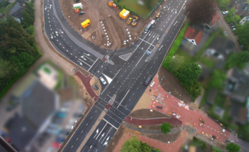 Niet meer omrijden: Vernieuwde N348 bij Dieren weer open