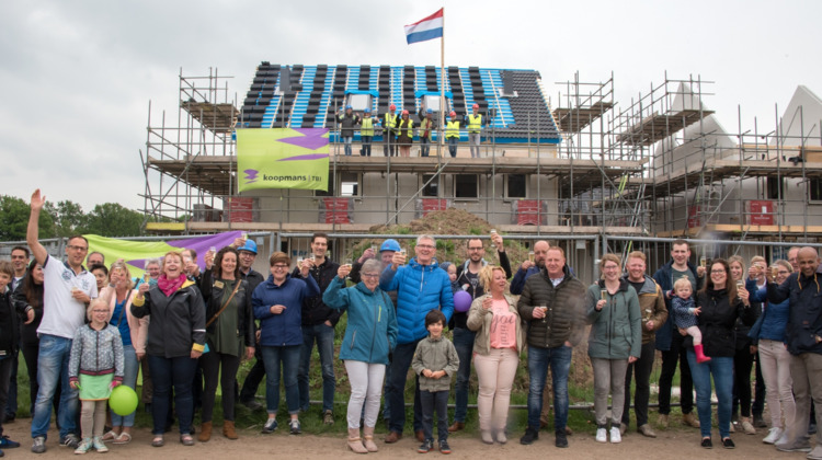 Hoogste punt 18 woningen Leesten-Oost Zutphen bereikt