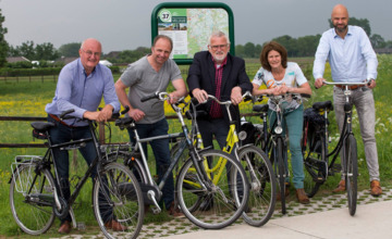 Nieuwe fietsroutes door Cortenoever en Coldenhove