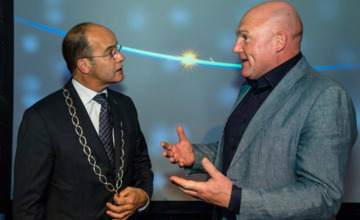 Astronaut Andre Kuiper bezocht Brummen