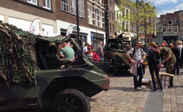 Door onder andere Veteranendag record aan bezoekers binnenstad Zutphen