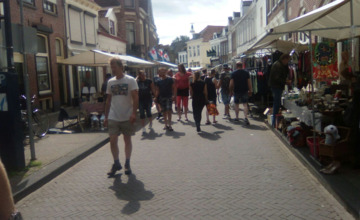 Veel bezoekers tijdens tropische Meimarkt Zutphen