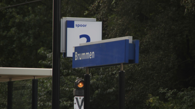Kopstaart-botsing vlak bij station Brummen