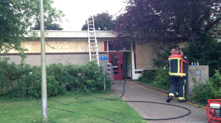 Brandstichting in leegstaand schoolgebouw Eerbeek