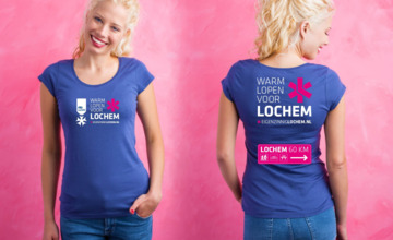 Lochem deelt shirts uit aan lopers Nijmeegse Vierdaagse