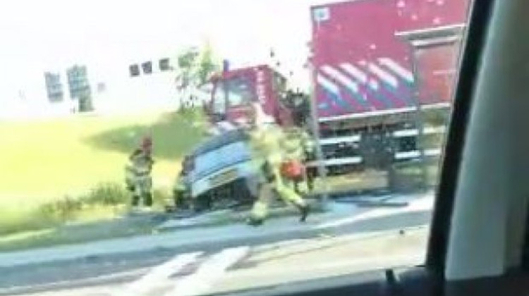 Automobilist om het leven na ongeluk met brandweerauto bij Epse en Deventer