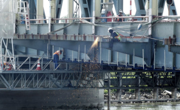Megaoperatie Oude IJsselbrug Zutphen als overbuurman: "Het wordt er alleen maar mooier op"