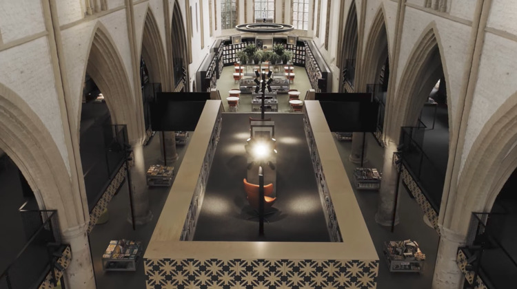 Dronebeelden: De nieuwe Bibliotheek in Zutphen