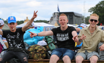 Gezelligheid op de Zwarte Cross camping 