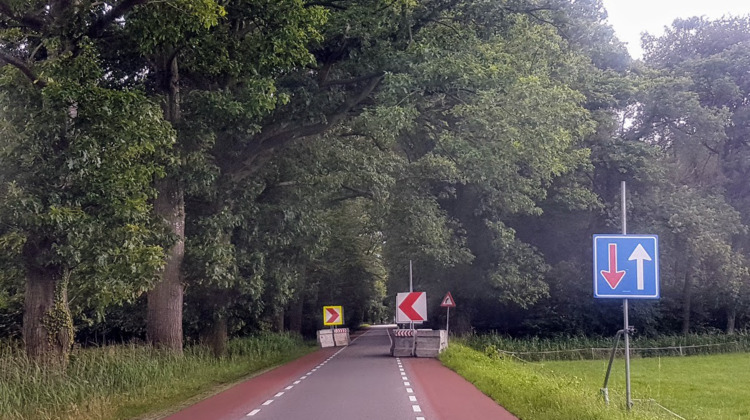 Wat doen die 'Roadblocks' aan de Wildenborchseweg in Vorden? 