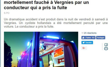 Lochemse wielrenner Frank Simons komt om het leven in België