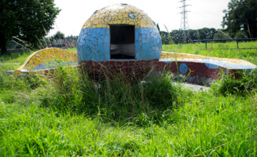 Vervallen kunstwerk bij de sluis in Eefde wordt weer hersteld