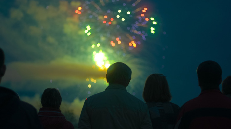 35 mensen zien Zutphens vuurwerk vanaf bijzondere plek