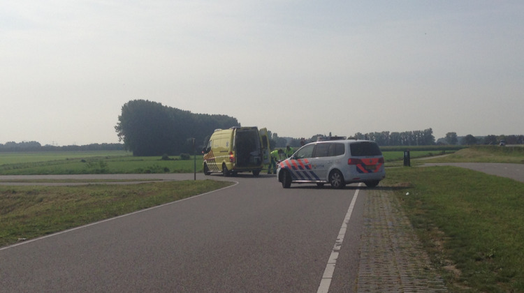 Fietser afgevoerd met letsel na ongeval