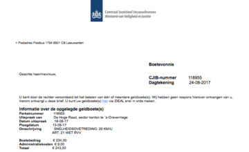 Nieuwe CJIB-phishing in omloop 