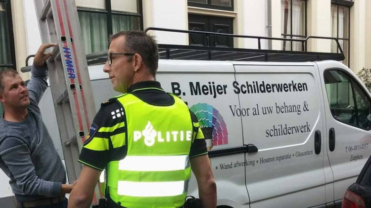 Deze schilder redde het eten van Zutphense inwoonster