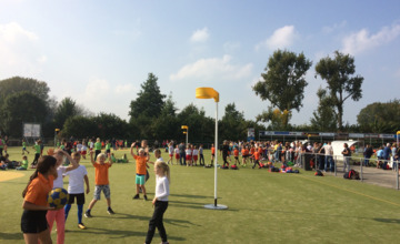 Schoolkorfbal was een succes