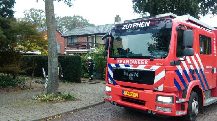 Brandweer rukt uit voor keukenbrand