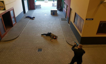 Zutphense politie zet aanslag in scene voor training