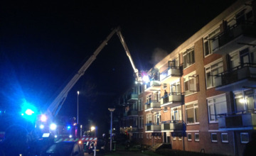 Felle brand schudde Zutphense flat wakker