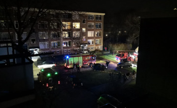 Bewoners in hotel na brand in flat