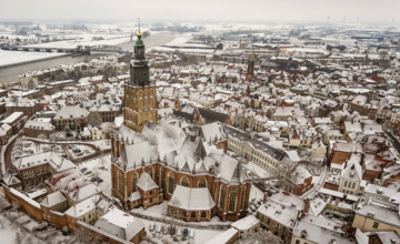 Mogelijk sneeuw in de regio door koufront