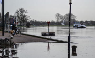 Het water staat hoog! En dat ziet er zo uit
