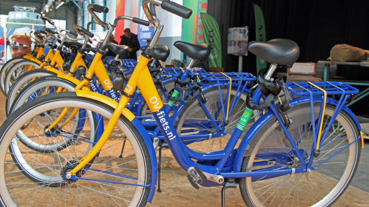 We stappen meer op de ov-fiets