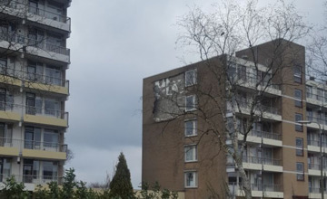 Hoe konden de gevels van deze flats in Zutphen afwaaien?