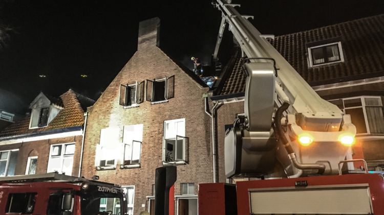 Veel schade na grote brand in Zutphense binnenstad