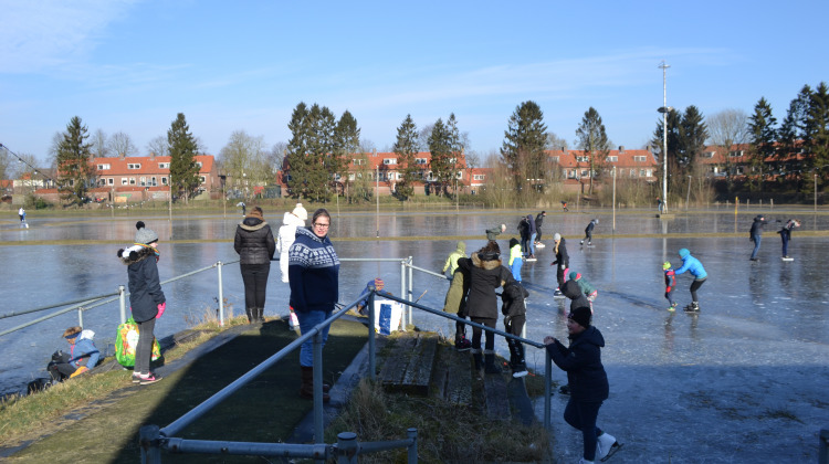 Het schaatsplezier is weer voorbij