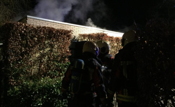 Brandweer rukt uit voor brand in schuur Zutphen