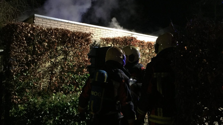 Brandweer rukt uit voor brand in schuur Zutphen