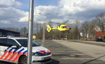 Slachtoffer ernstig ongeluk met traumaheli overgebracht naar ander ziekenhuis