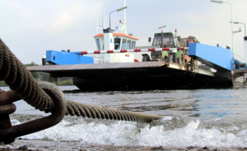 Brummense veerpont uit de vaart