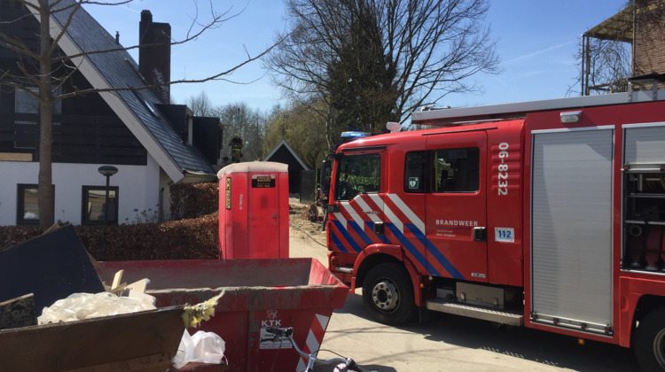 Brand op dak na werkzaamheden