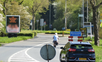 U fietst over de N348, mag dat?